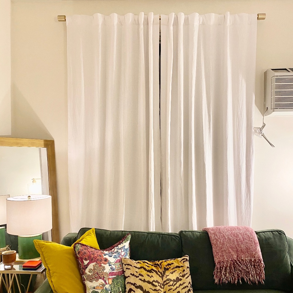 French Linen Curtains - set of 2 panels